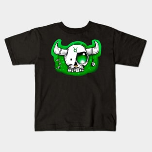 Taurus skull Kids T-Shirt